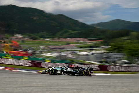 Mercedes driver George Russell